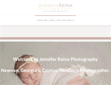 Tablet Screenshot of jenniferreina.com